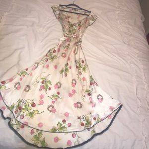 Betsey Johnson New York silk night gown/ sun dress